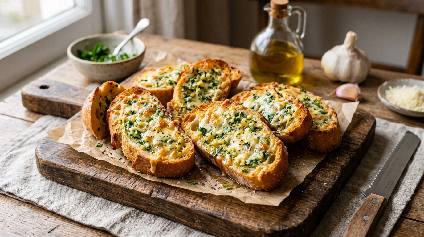 Garlic bread poster